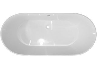 Ванна из литьевого мрамора Эстет Miami silk ФР-00014380 160x75см белый матовый